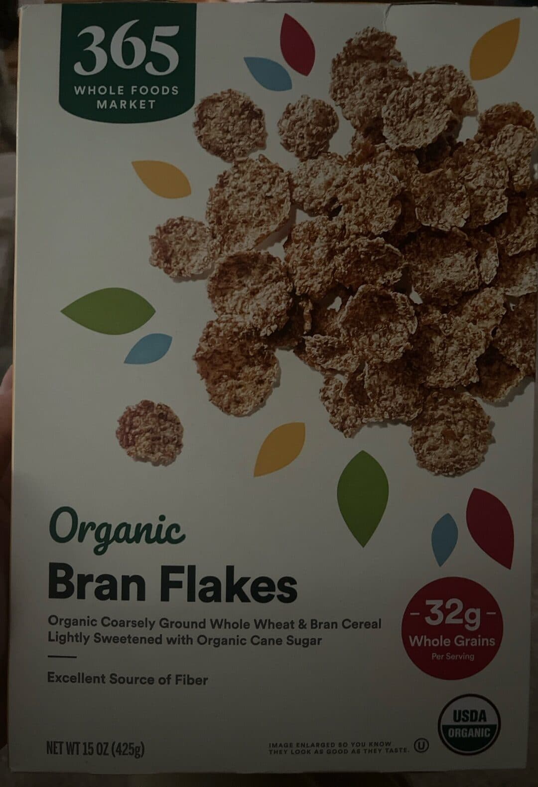 Whole Foods Market Organic Bran Flakes packshot