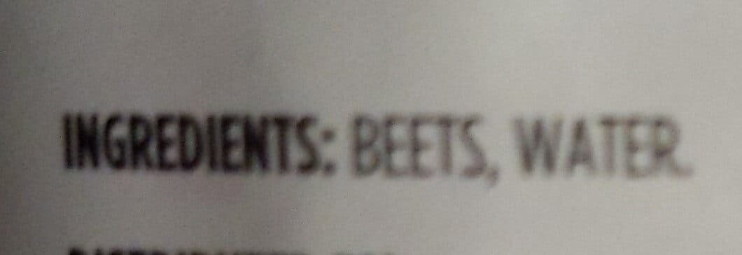 365 Canned Vegetables, Beets - Sliced, 15 oz packshot