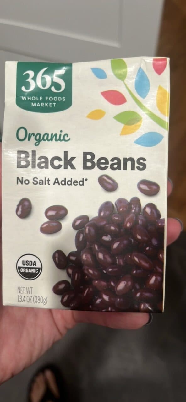 365 Whole Foods Market Organic Black Beans packshot