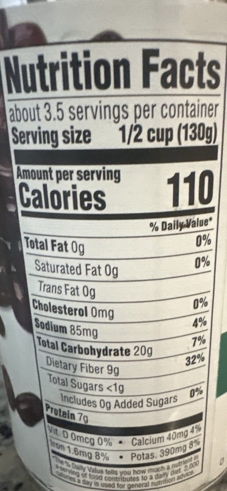 365 Whole Foods Market Organic Black Beans packshot