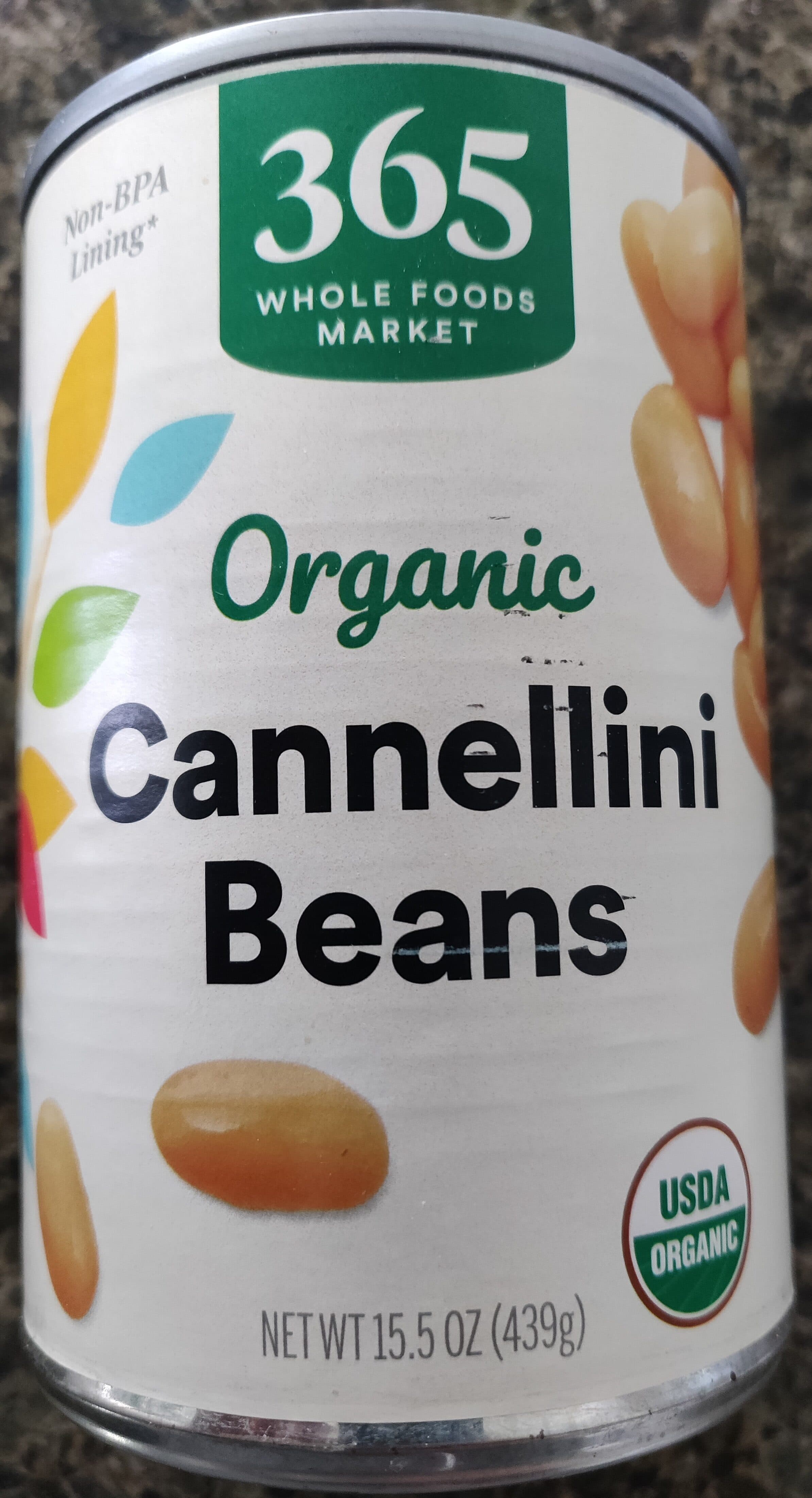 365 Everyday Value Organic cannellini beans packshot
