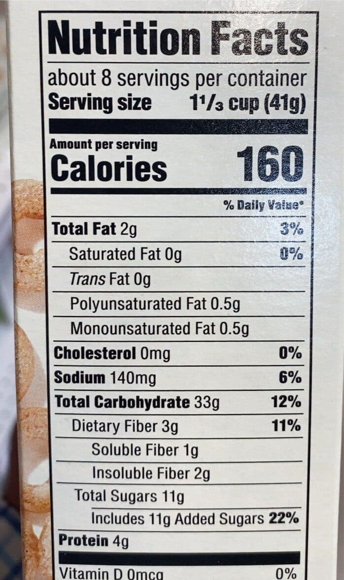 365 Whole Foods Market Organic Morning O's Honey Nut packshot