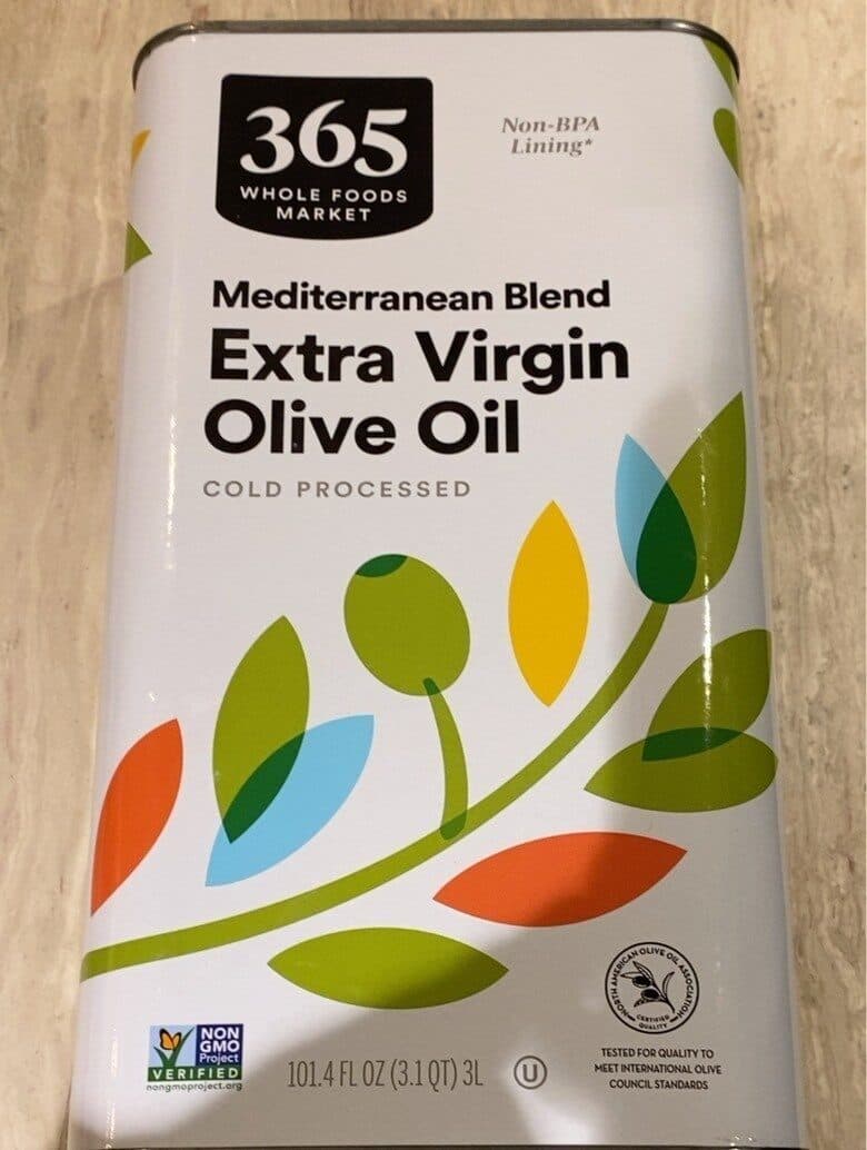 365 Everyday Value 365 Extra Virgin Olive Oil packshot