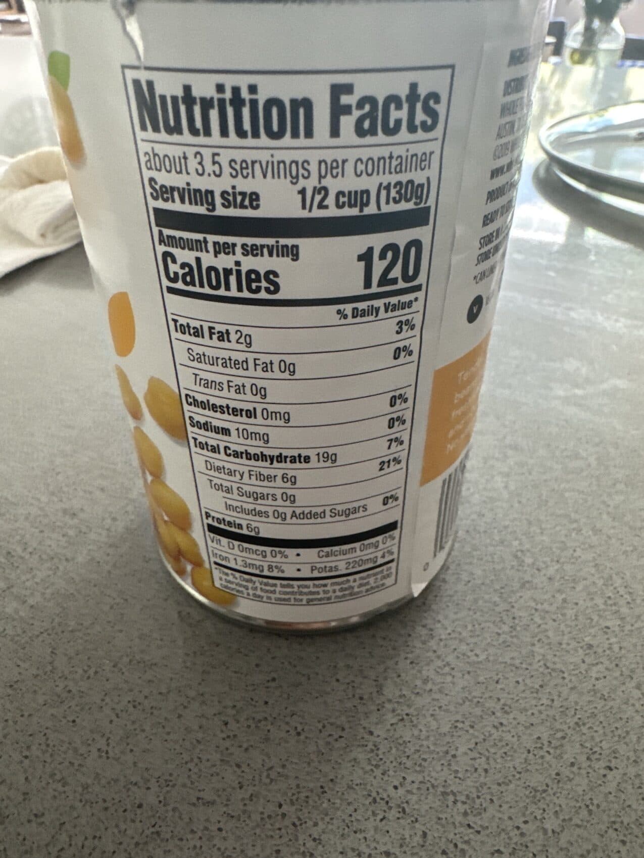 365 Whole Foods Market Garbanzo Beans packshot
