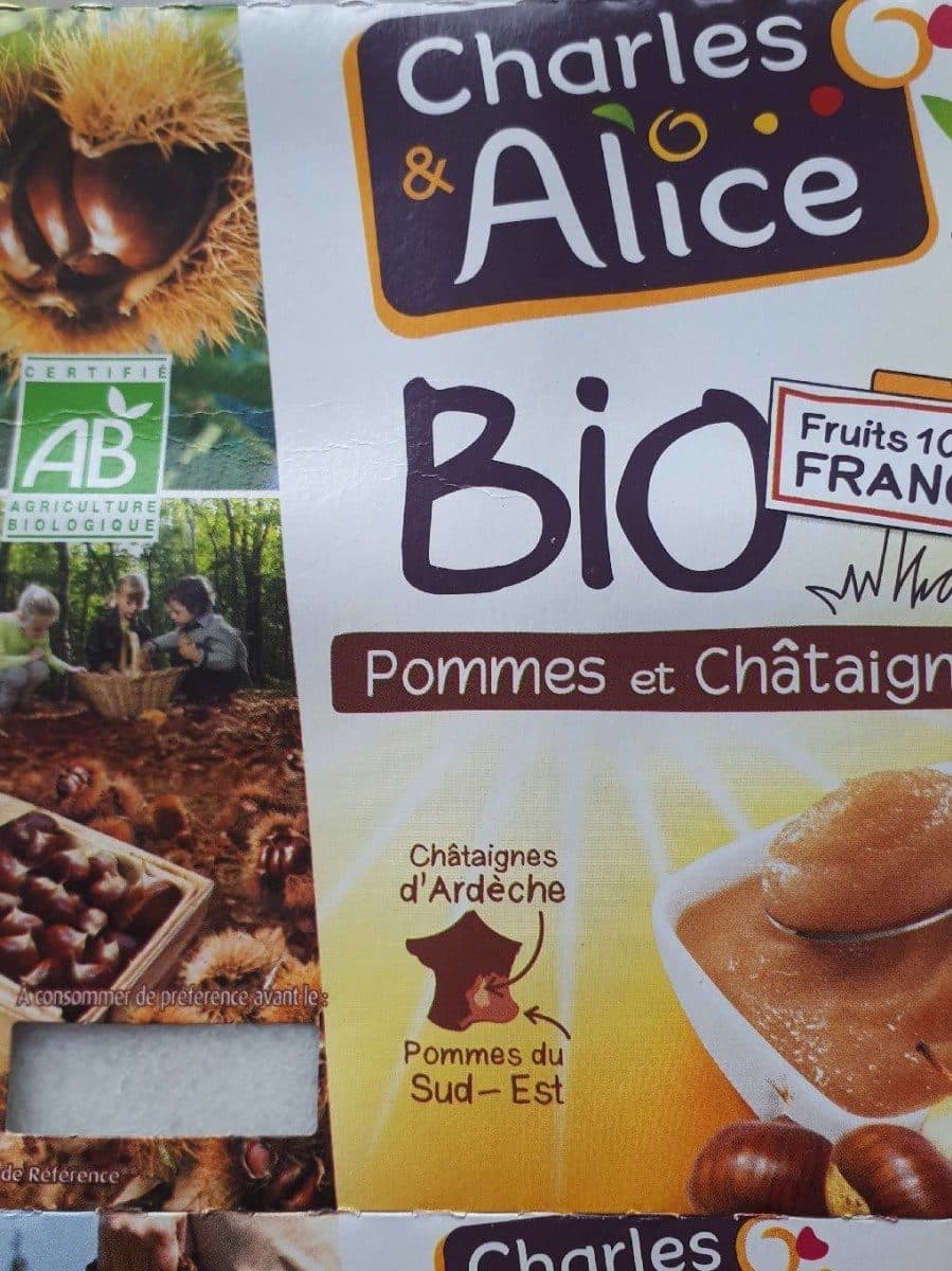 Charles & Alice Pommes et chataignes packshot