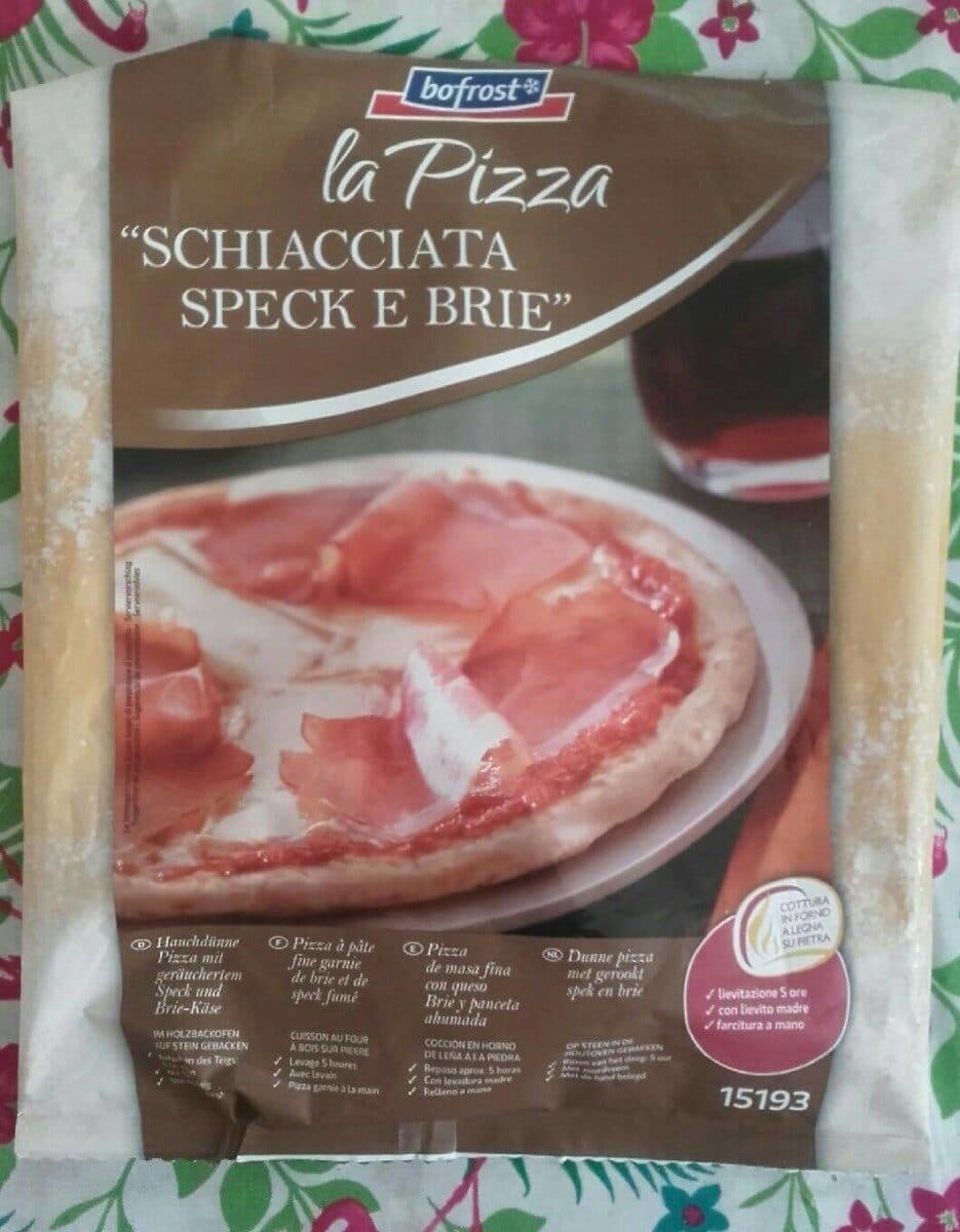 Bofrost La Pizza " BRIE & SPECK " packshot