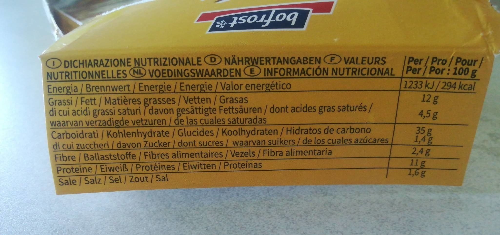 Bofrost Pizza Trancio Express 4 Formaggi packshot