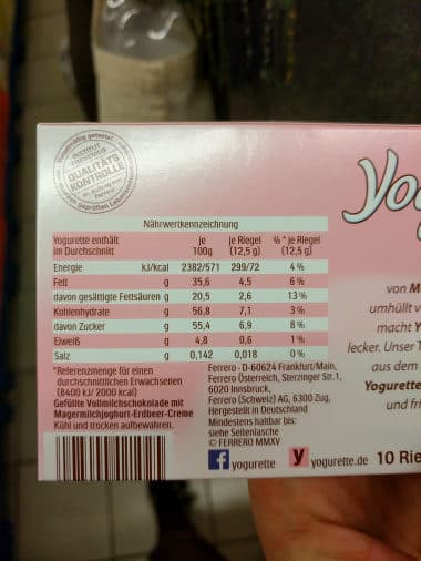 Yogurette Yogurette packshot