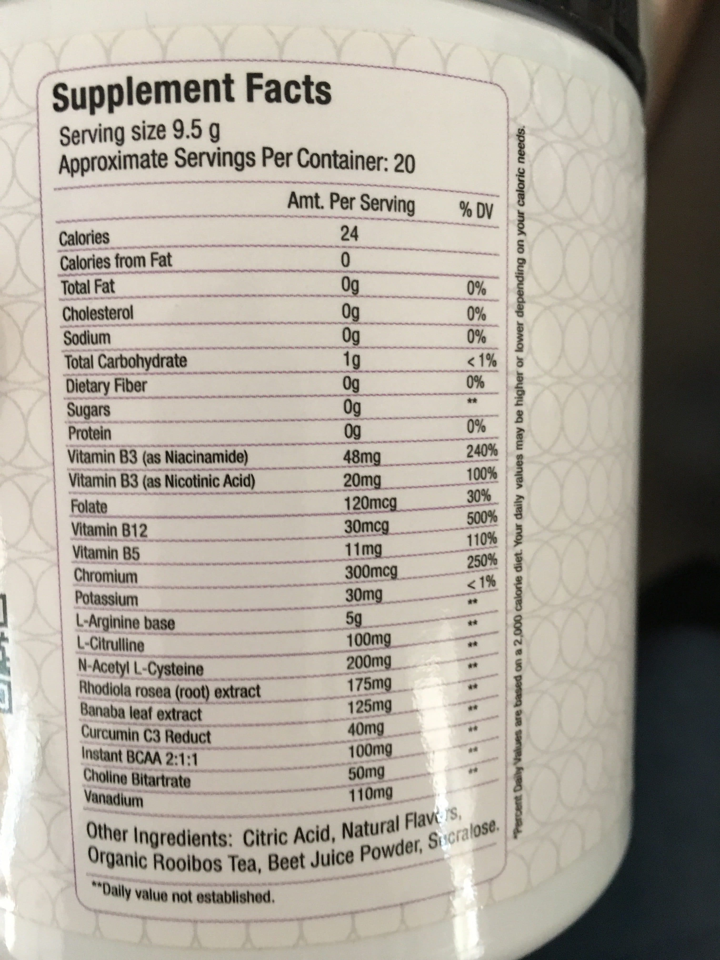 Tlc Dietary supplement packshot