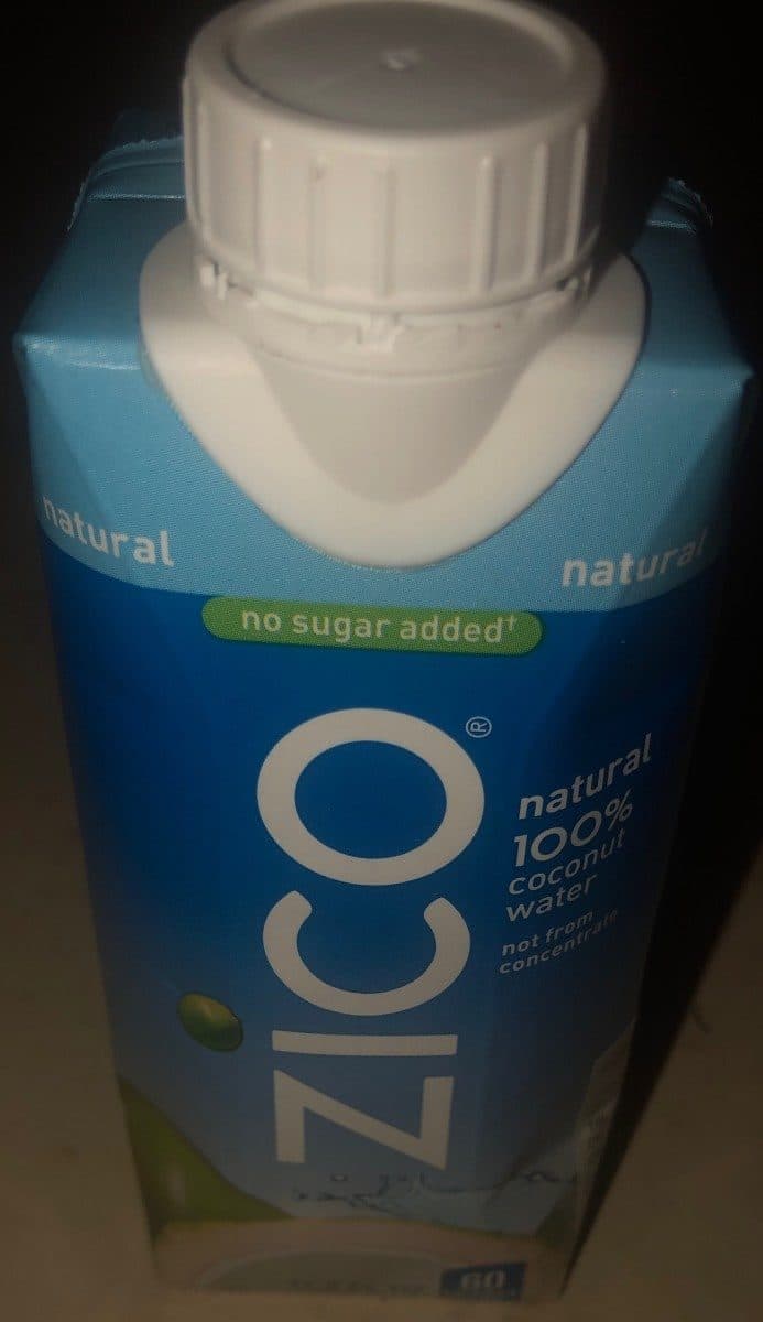 Zico Natural Coconut Water packshot