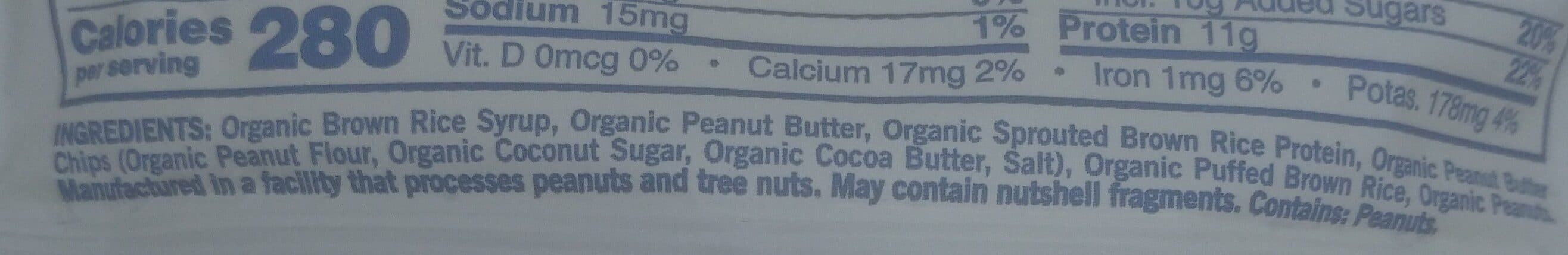 gomacro MACROBAR peanut butter protein replenishment packshot