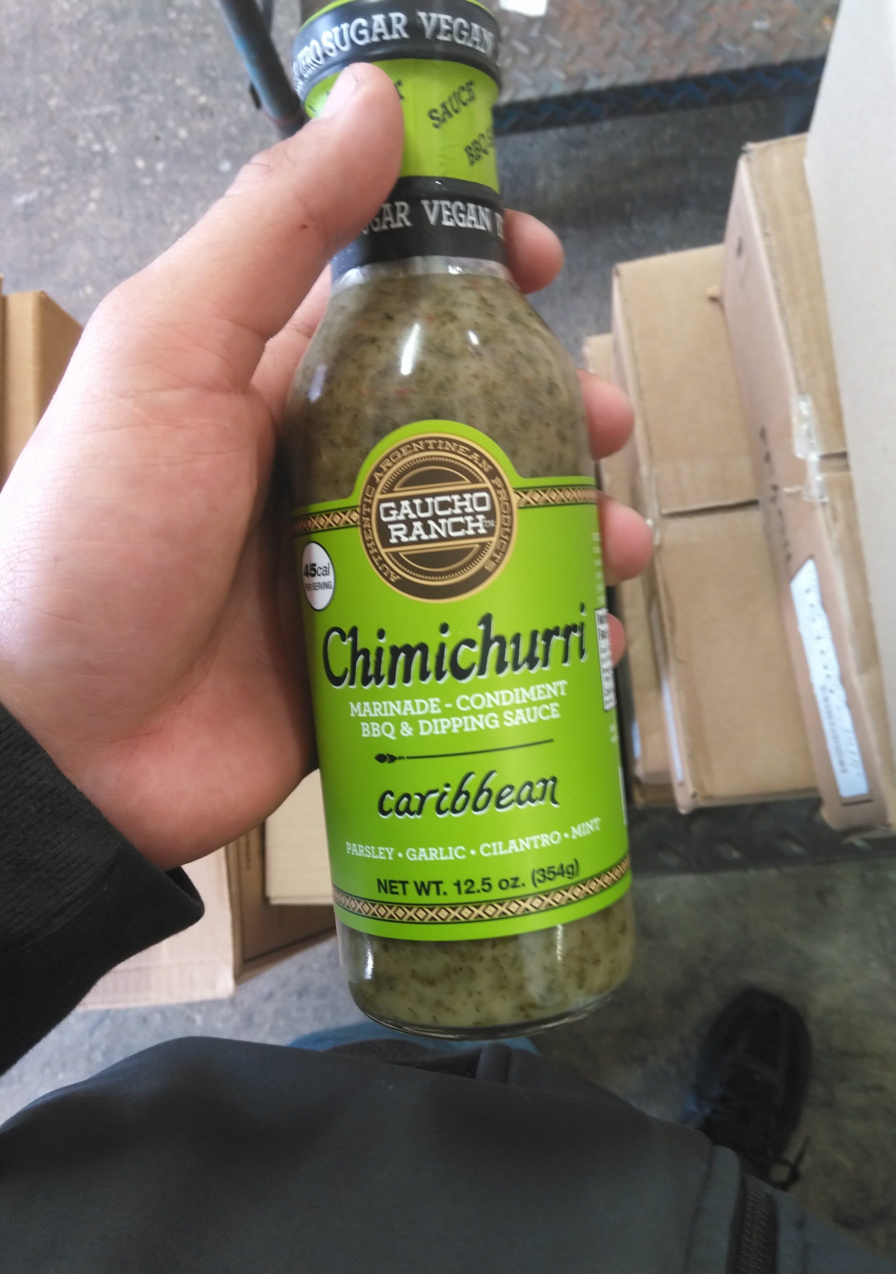 Open Food Facts Caribbean chimichurri packshot