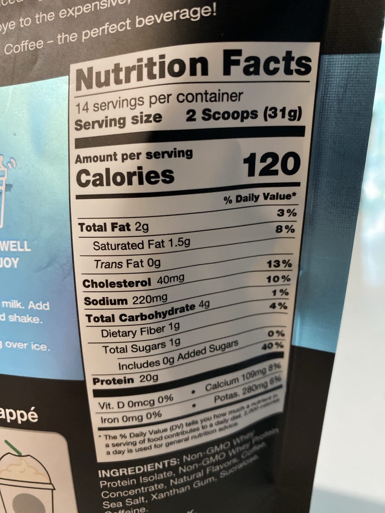 Chike High Protein coffee packshot