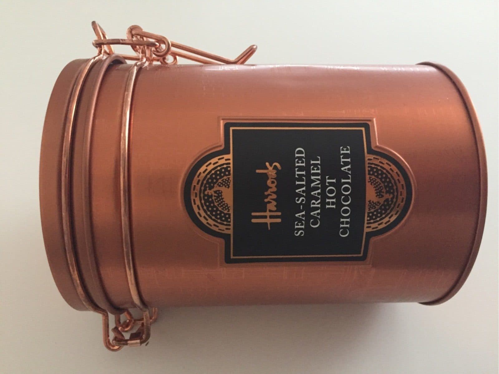 Harrods Sea salted caramel hot chocolate packshot