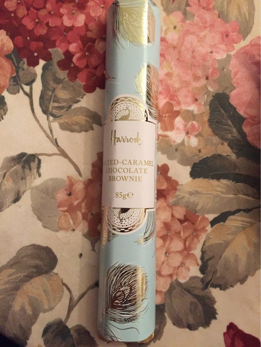Harrods Salted caramel chocolat brownie packshot