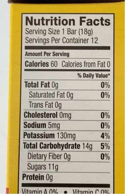 pure Strawberry banana layered fruit bars packshot