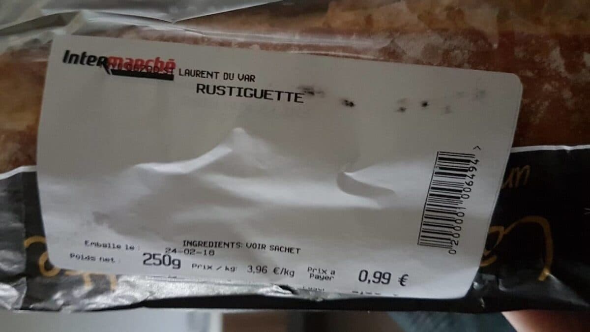 Intermarché Rustiguette packshot