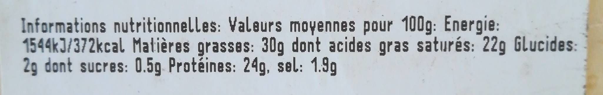 Monoprix Cantal packshot
