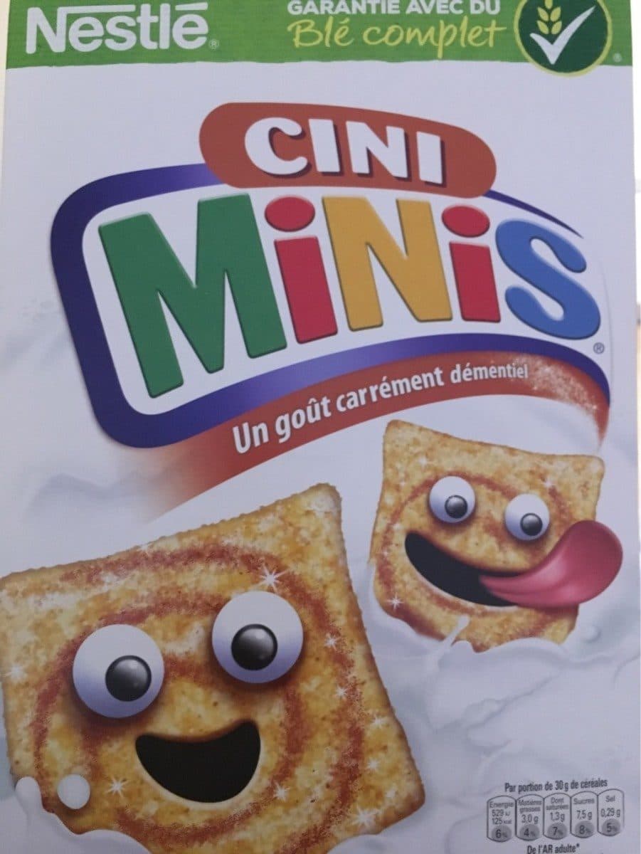 Open Food Facts Céréales CINI MINIS packshot