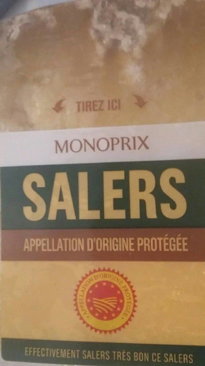 Open Food Facts SALERS packshot