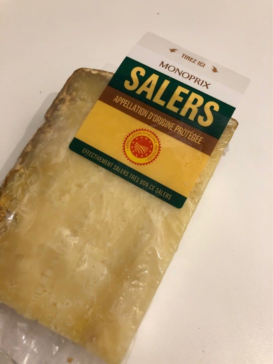 Open Food Facts Salers packshot