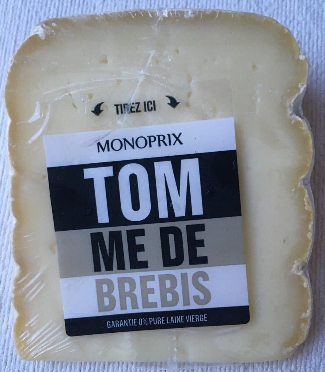 Monoprix Tomme de brebis packshot