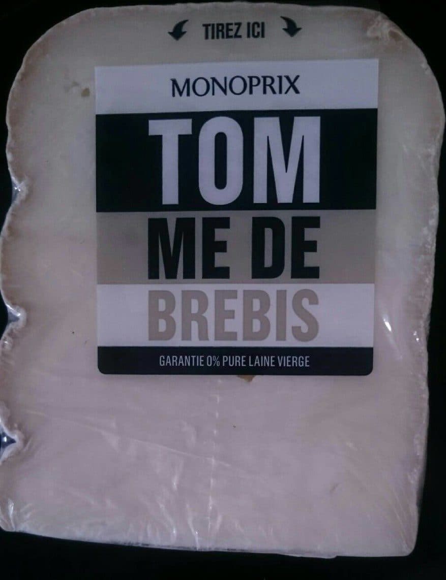 Monoprix Tome Brebis packshot