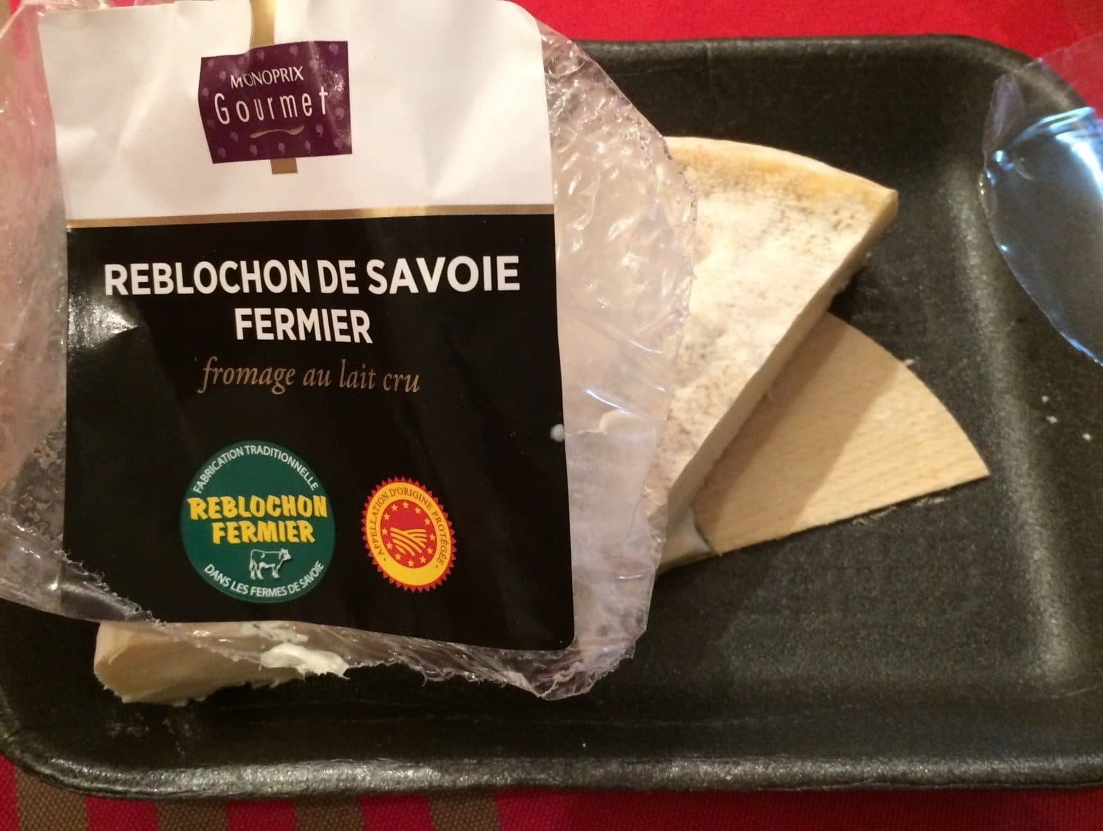 Monoprix Gourmet Reblochon de Savoie fermier packshot