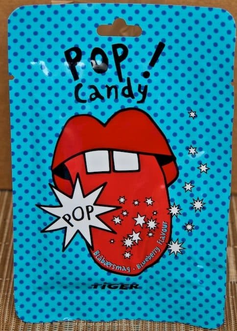 Flying Tiger Pop candy blueberry flavour packshot