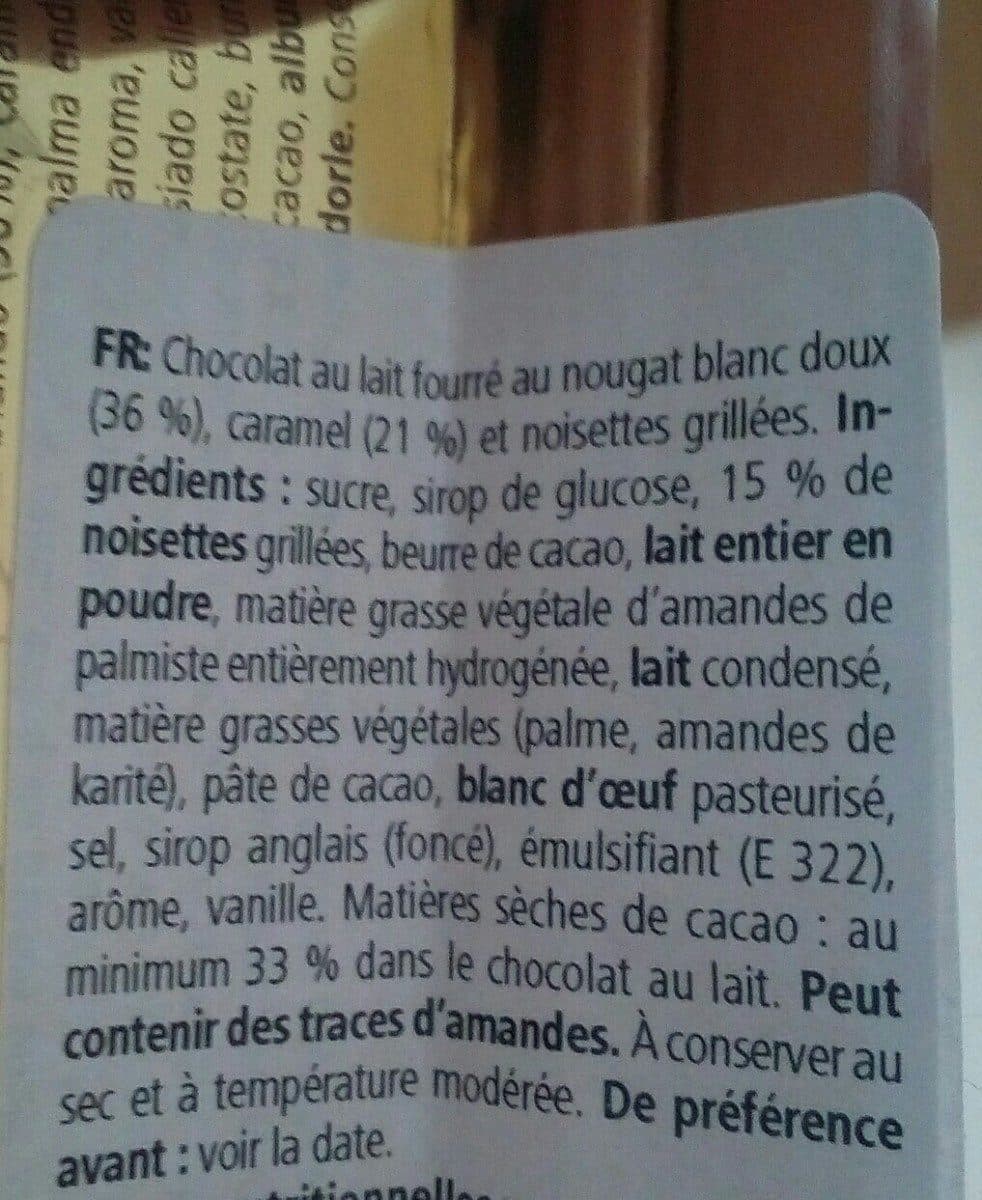 Open Food Facts choco barre packshot