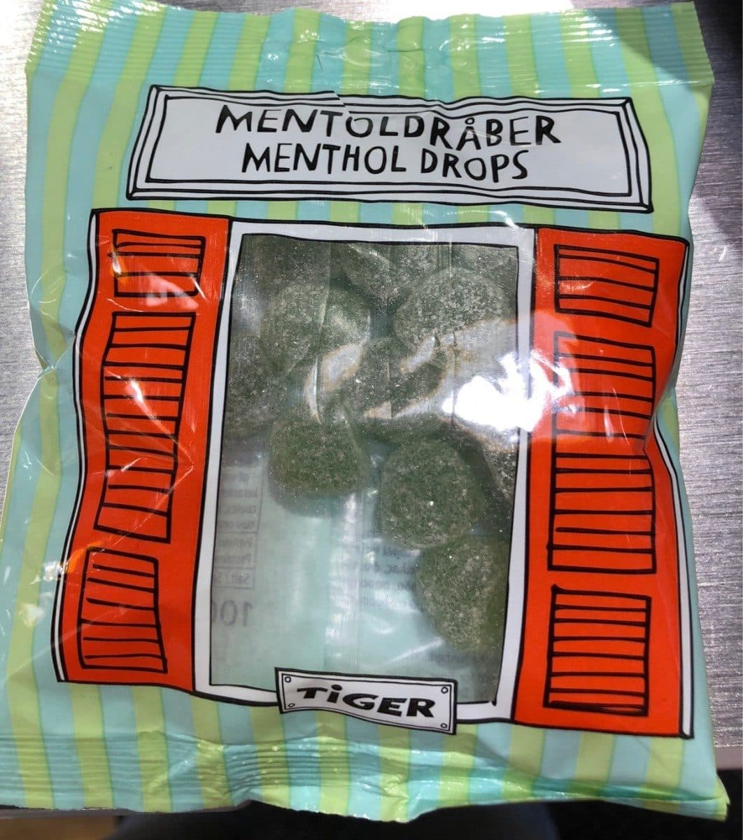 Tiger Menthol drops packshot
