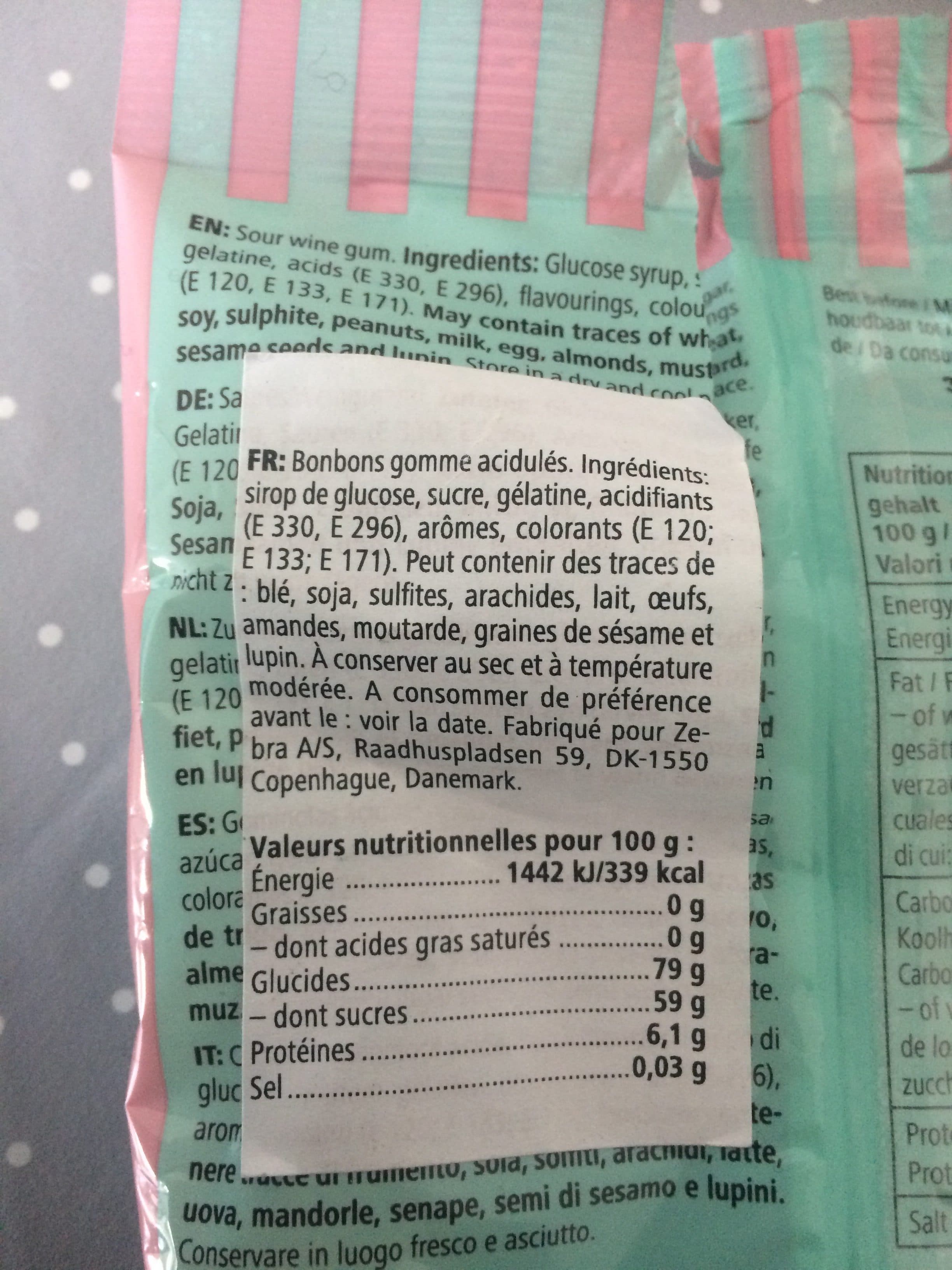 Sour Bottles Syrlige flasker packshot