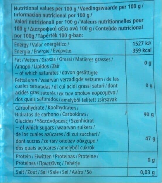 Open Food Facts Vingummifisk packshot