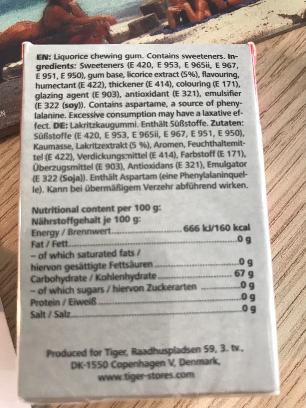 Tiger Liquorice packshot