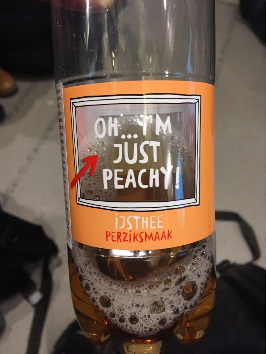 Open Food Facts Ijsthee Perziksmaak (Thé Glacé saveur Pêche) packshot
