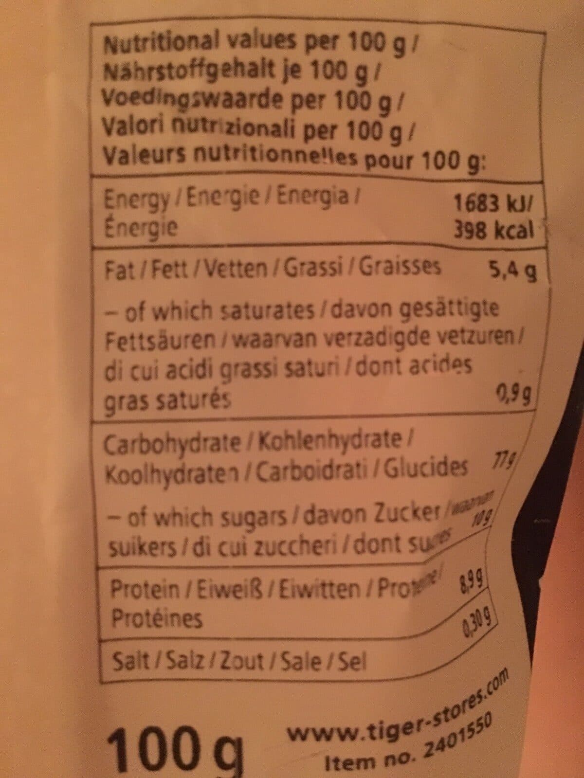 Open Food Facts Orient snacks packshot