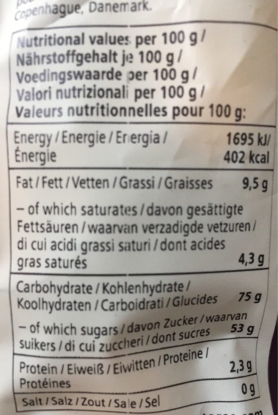 Flying Tiger Muesli mix packshot