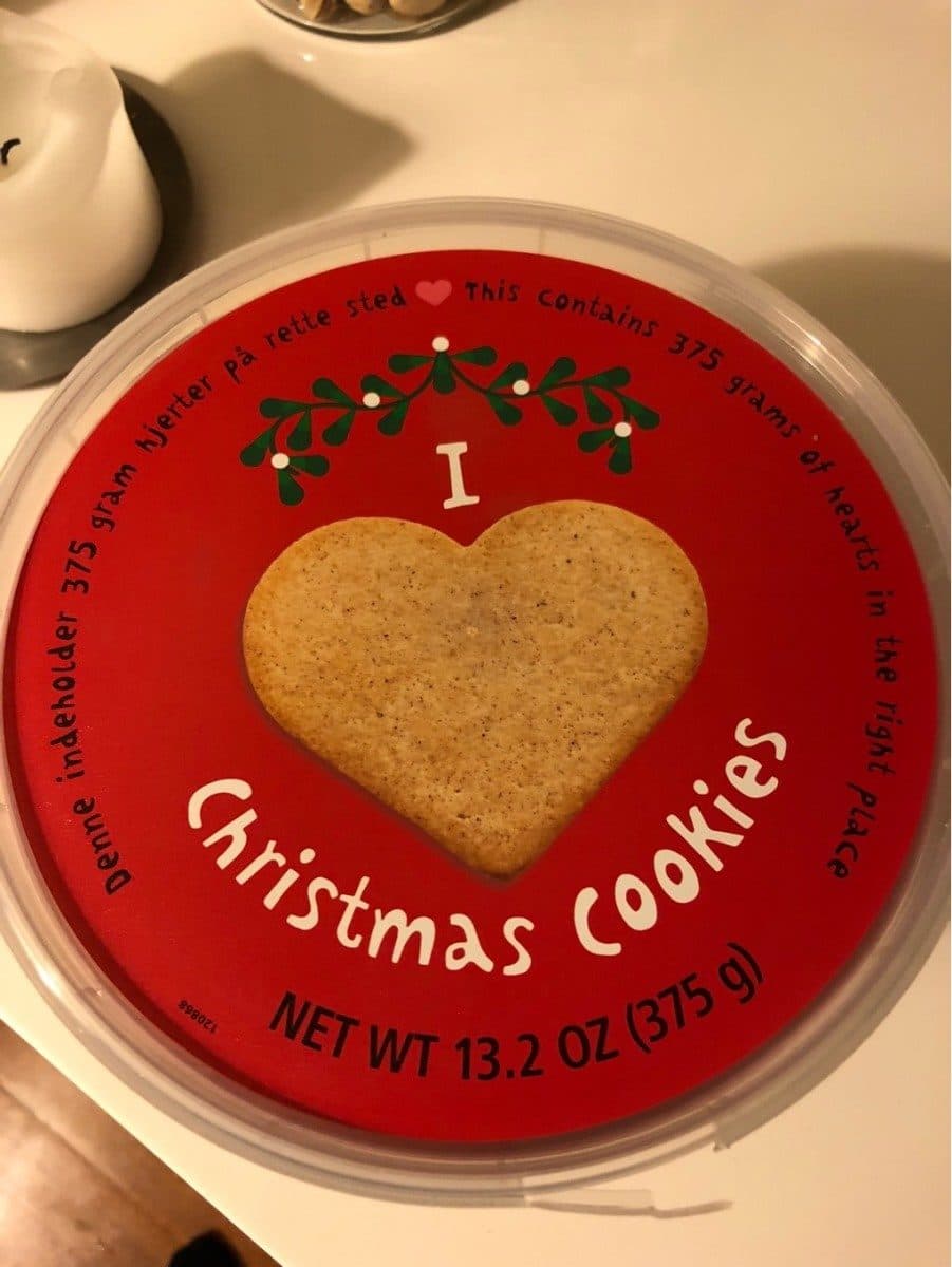 Open Food Facts Christmas cookies packshot