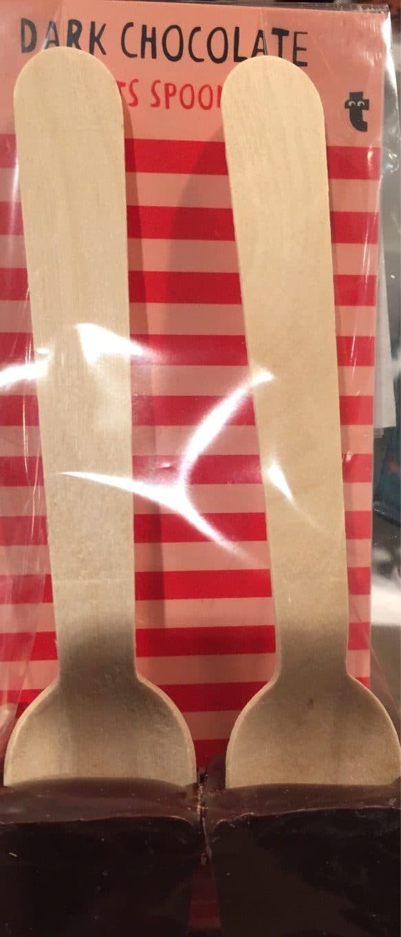 Tiger Dark chocolate spoon packshot