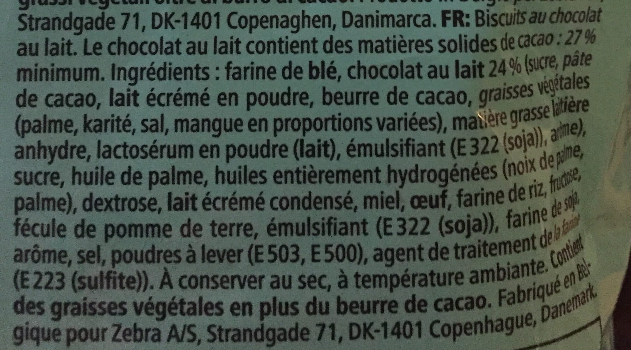 Med Maelkechokolade Abc kiks packshot