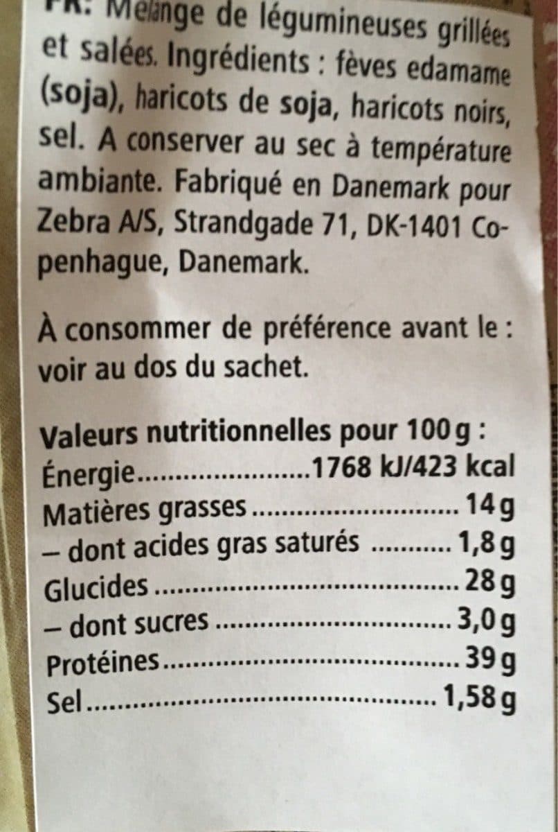 Open Food Facts Roasted mixed beans packshot