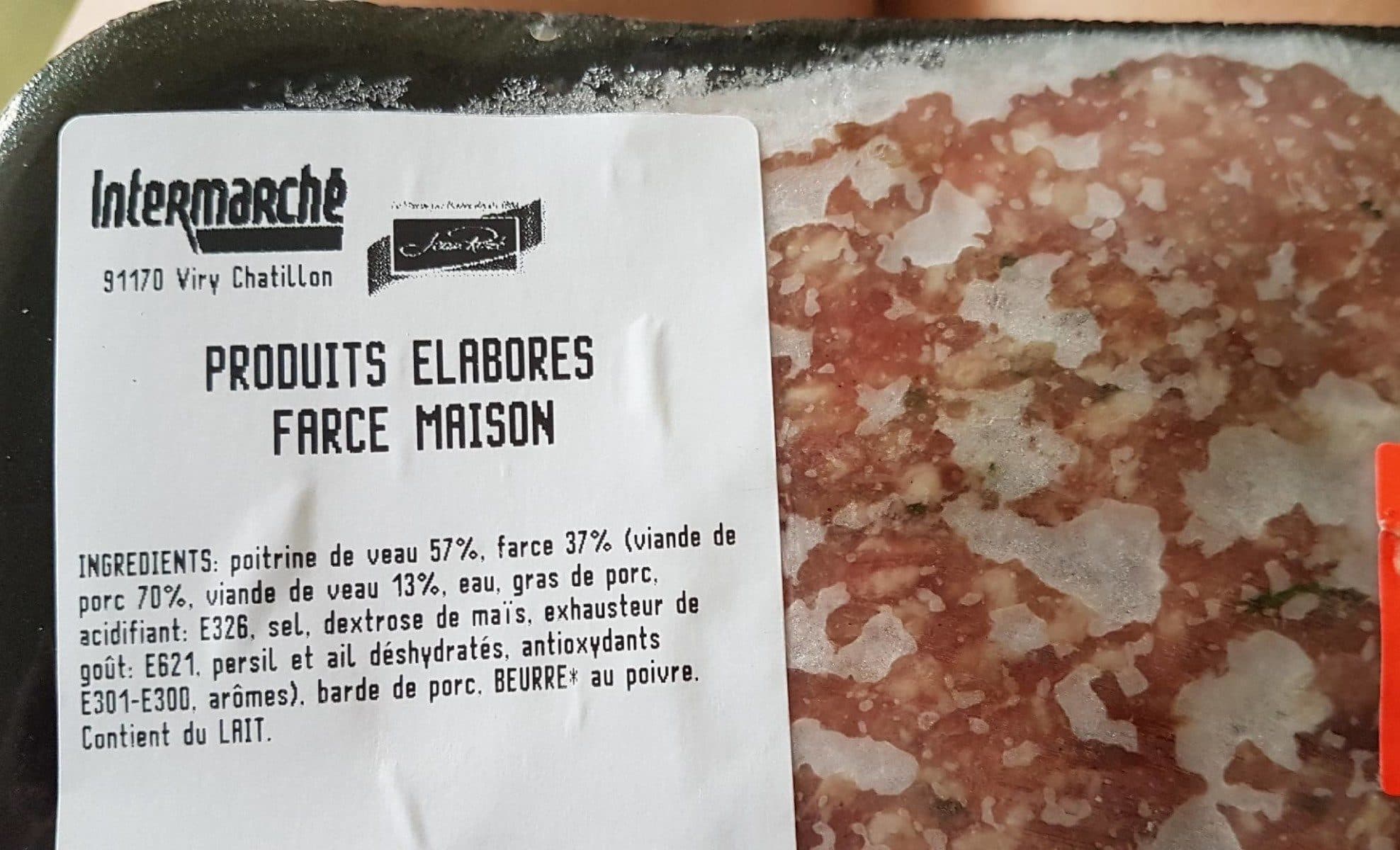Open Food Facts Farce maison packshot