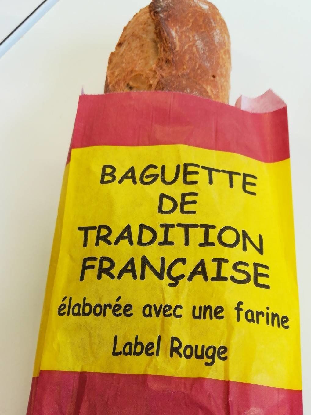 Leclerc Baguette de tradition française packshot