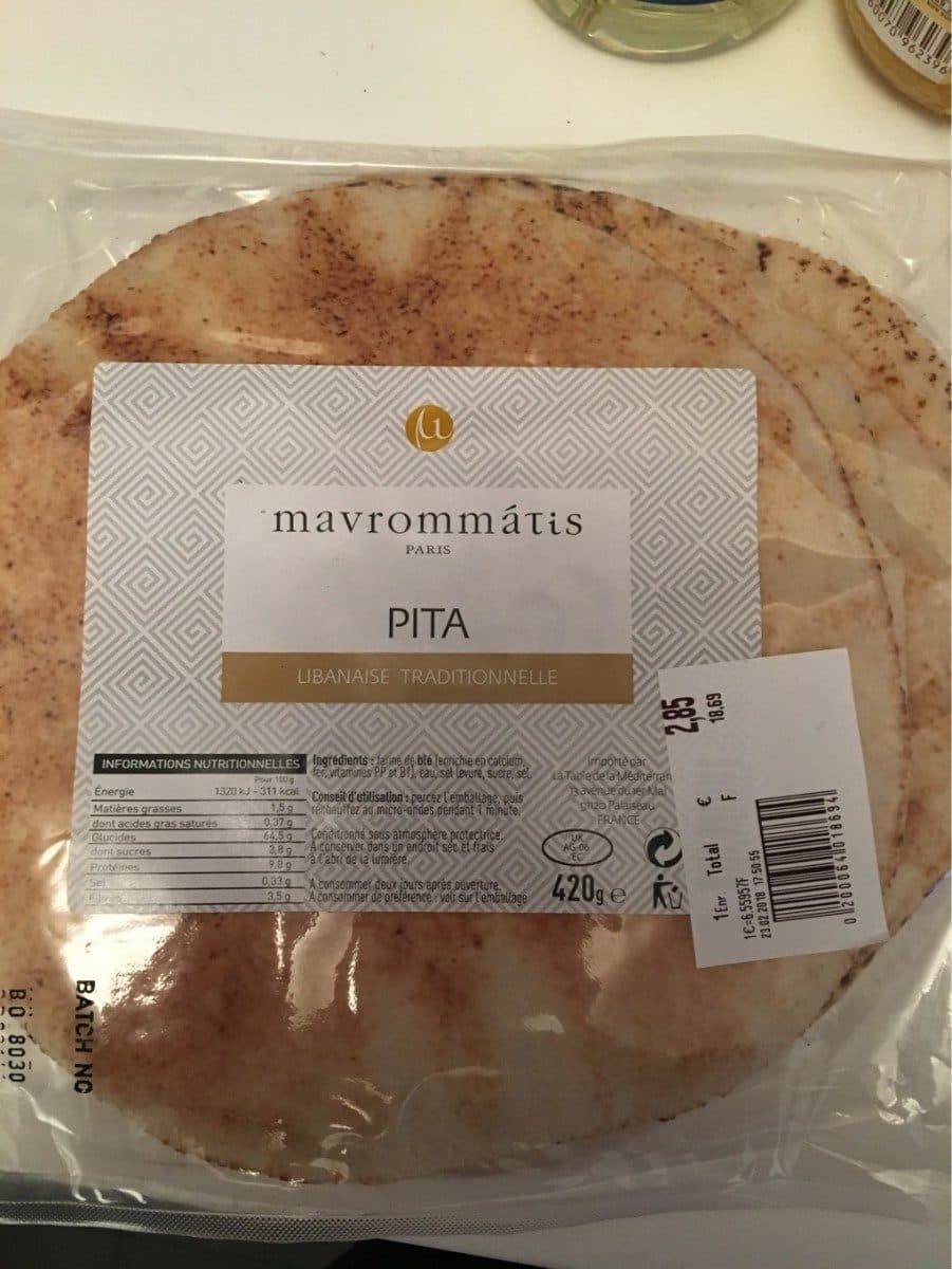 Mavrommatis Pita packshot