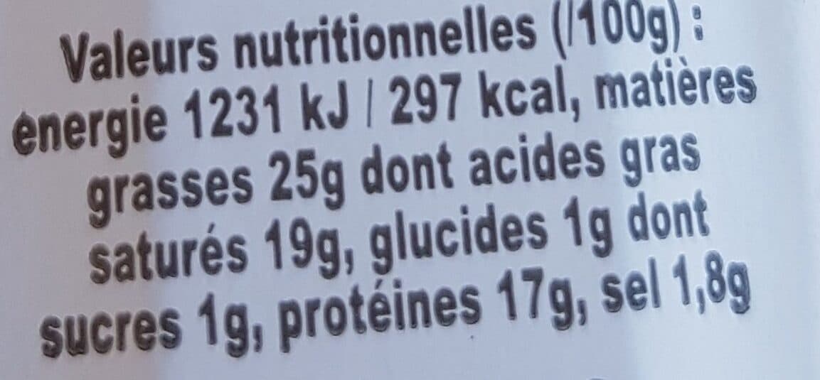 Open Food Facts Sainte-Maure de Touraine packshot