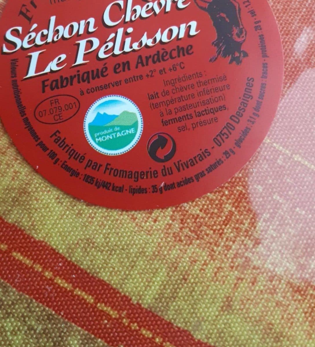 Open Food Facts Séchon de chèvre packshot