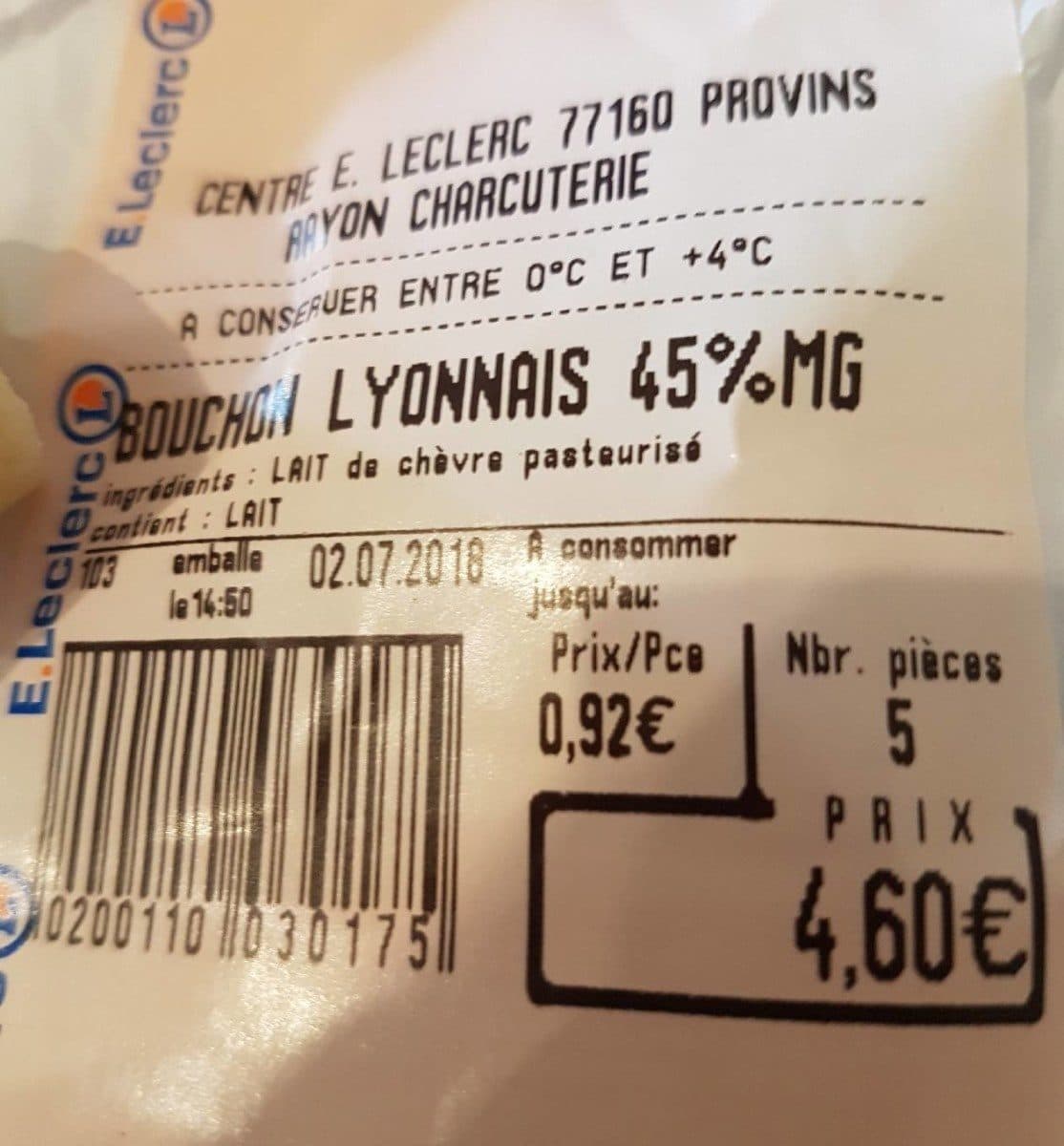 Open Food Facts Lait de chèvre packshot