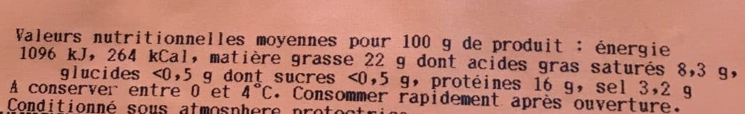 Open Food Facts Lardons fumés packshot
