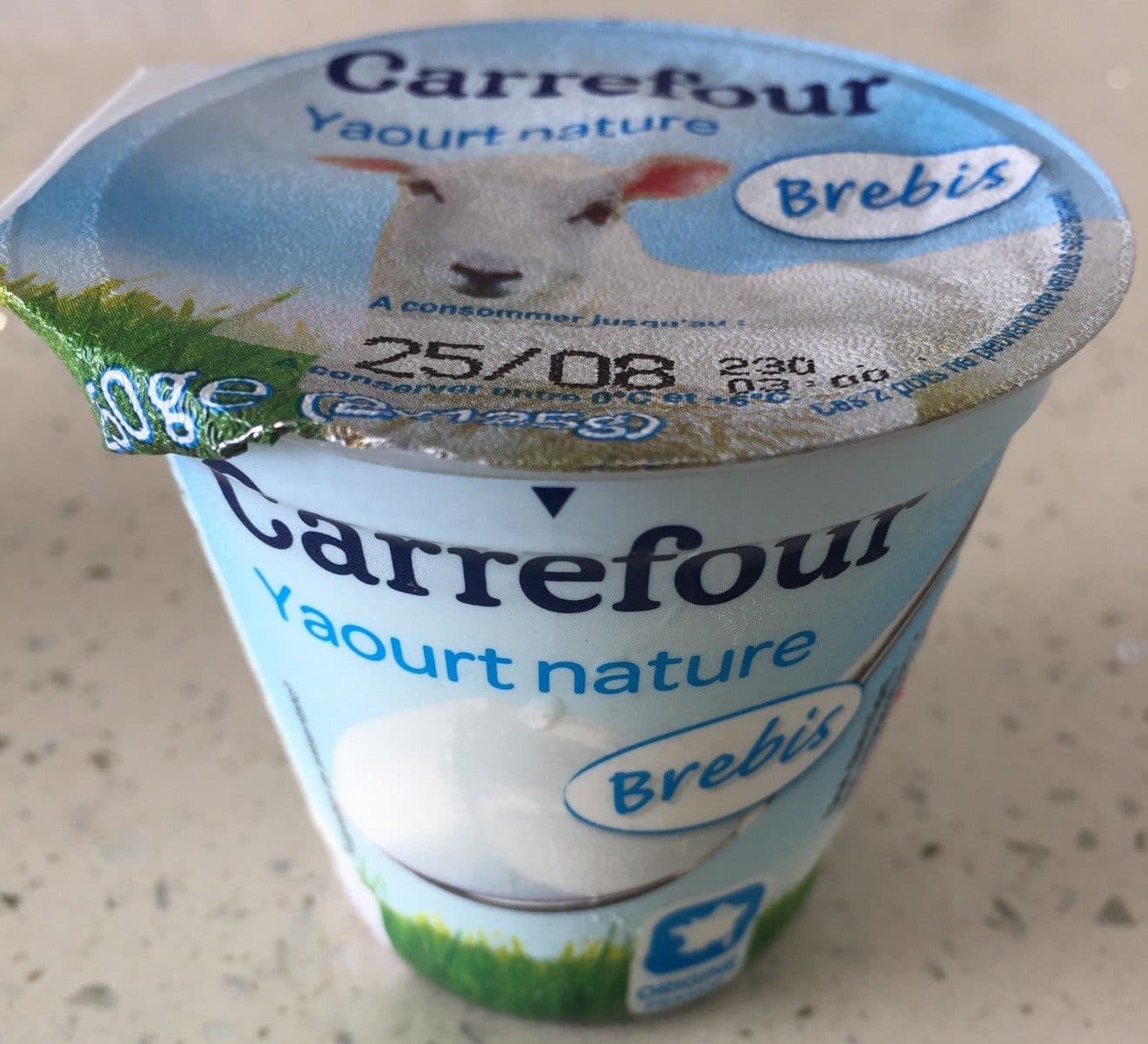 Open Food Facts Yaourt Nature Brebis packshot