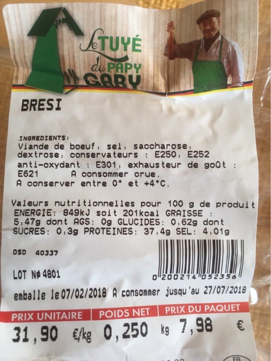 Open Food Facts Brési packshot